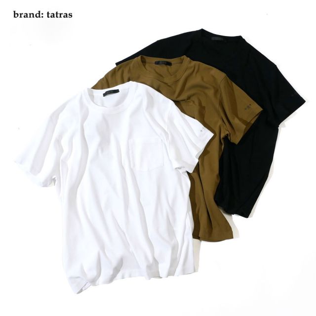 tatrasのtシャツのご紹介です。

毎年ヘビロテ間違いなしのtatrasのペッピーノ。

短めな袖丈、ジャストな丈感とバランスの取りやすいスタイリッシュな1着。

ポケットとさりげない刺繍ロゴがポイントです。

カラー： ホワイト、ブラック、カーキ
プライス：￥24,200(税込)

詳細はこちらからご覧下さい
https://item.rakuten.co.jp/up-avanti/mtme24s8503-m/

またお近くの方は実店舗にてお試し頂けます。

#unpassoavanti
#新潟市
#新潟市セレクトショップ
#新潟
#セレクトショップ
#mensfashion
#メンズファッション
#40代メンズファッション
#30代メンズファッション
#メンズコーディネート40代
#メンズコーディネート30代
#メンズコーデ⁡
#tatras
#タトラス
#highfashion
#ootdmen 
#tシャツ

新潟県新潟市中央区上近江3丁目2-27
営業時間 : 11:00-20:00
電話番号 : 025-282-1969
駐車場 : 有(無料)
定休日 : 木曜日